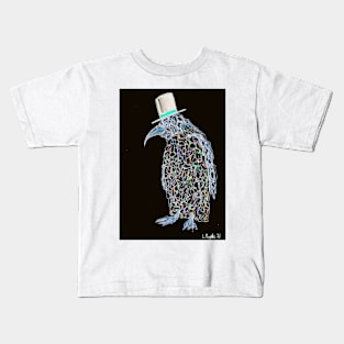 Sir Squirrel Hawk Kids T-Shirt